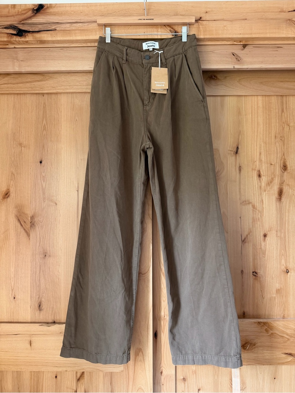 Reformation Montauk Twill Pants
